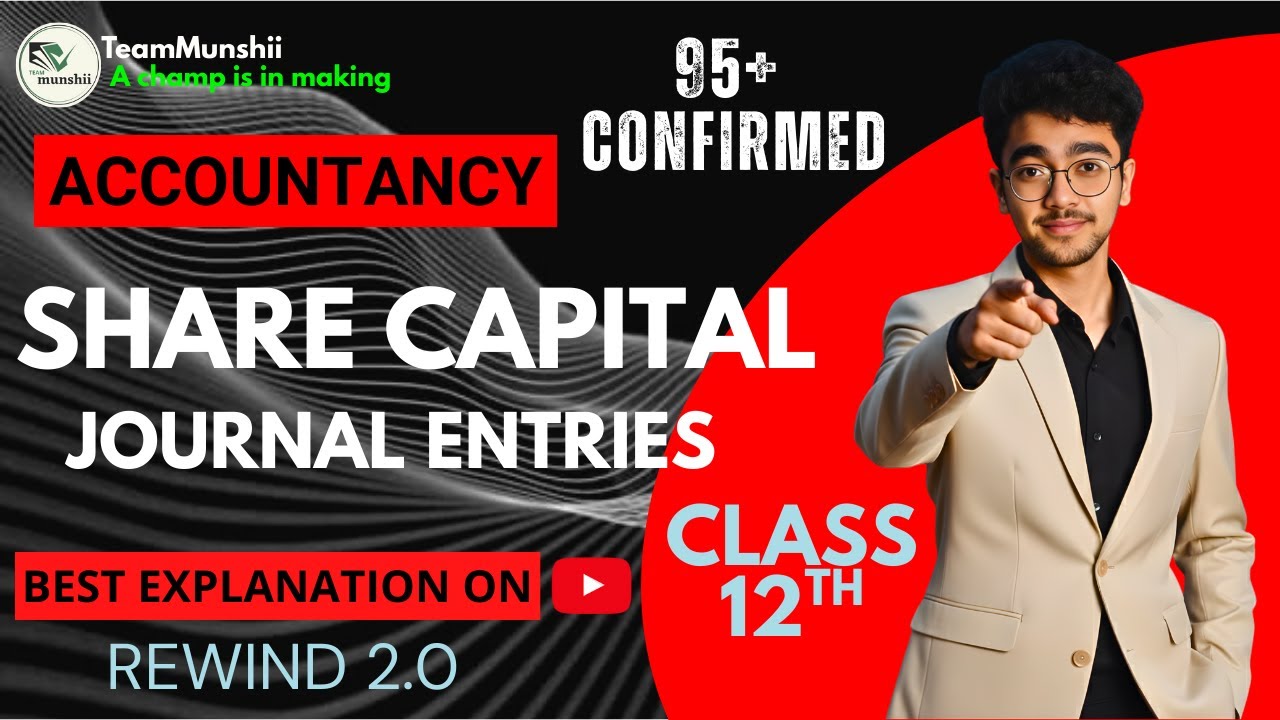Share Capital│Rewind 2.0│Class 12│Accountancy│2025-26