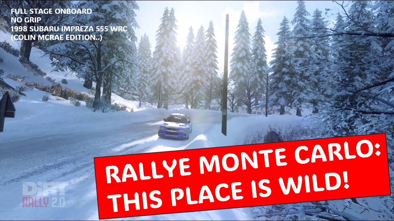 RALLY MONTE CARLO: Mistakes were made! There's NO GRIP!