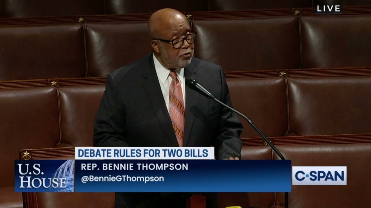 Chair Thompson Speaks on the House Floor in Support of Bringing His Jan. 6 Commission Bill to a Vote