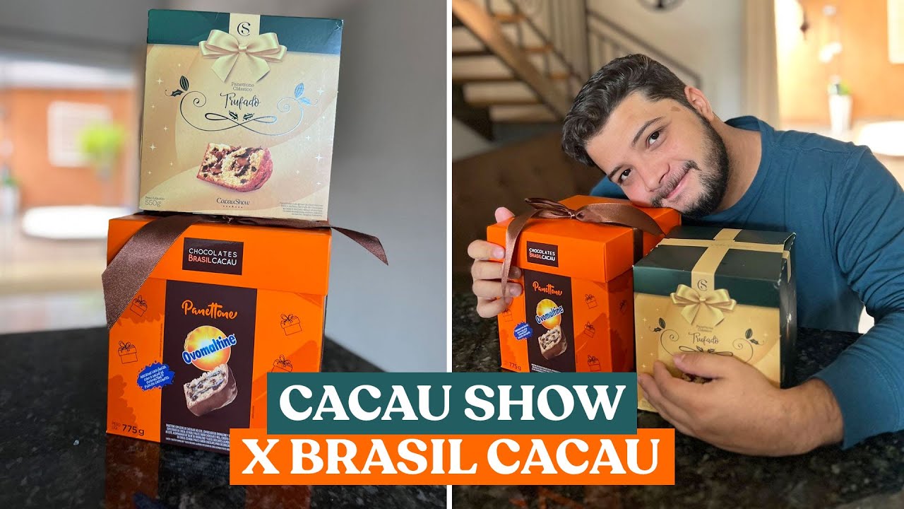 CACAU SHOW X BRASIL CACAU: Qual o melhor chocotone? | Classic X Ovomaltine | Com pre&ccedil;os | Guia Dois
