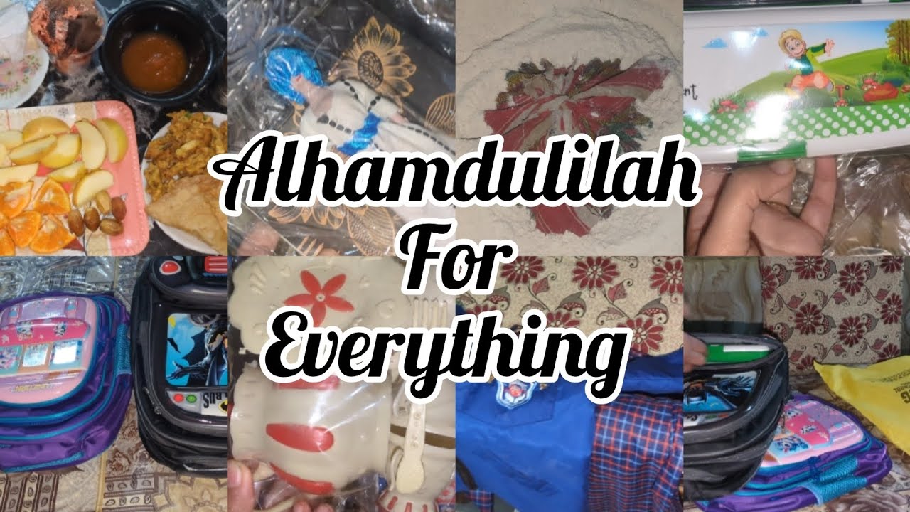 School preparation | aftari time | kids shopping |