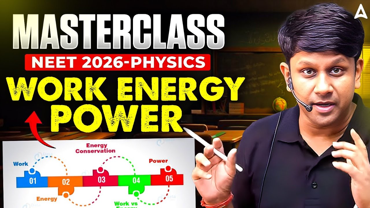Work Energy Power Full Chapter in ONE SHOT for NEET 2026 Physics by GG Sir!