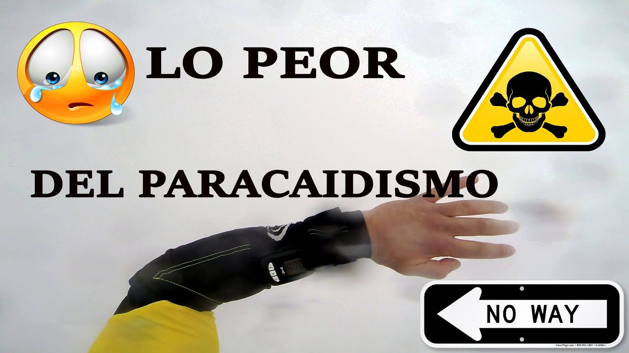 Mis peores momentos en paracaidismo