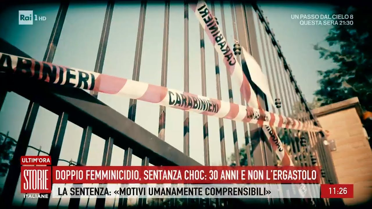 Doppio femminicidio, sentenza choc - Storie italiane 23/01/2025