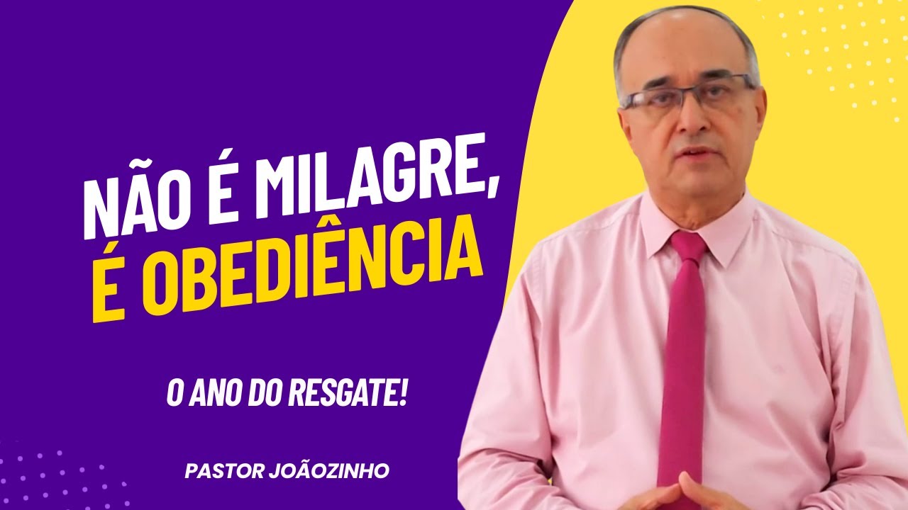 5 Princípios para a Prosperidade Bíblica | O Ano do Resgate – Pastor Joãozinho