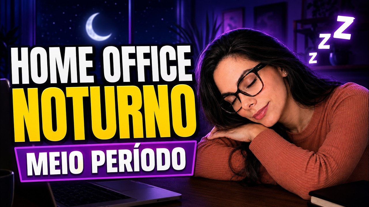 HOME OFFICE NOTURNO: 3 Formas de Trabalhar em Casa Meio Per&iacute;odo