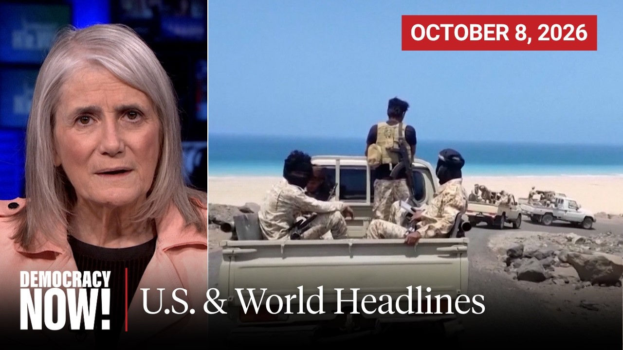 Top U.S. & World Headlines &mdash; October 8, 2026