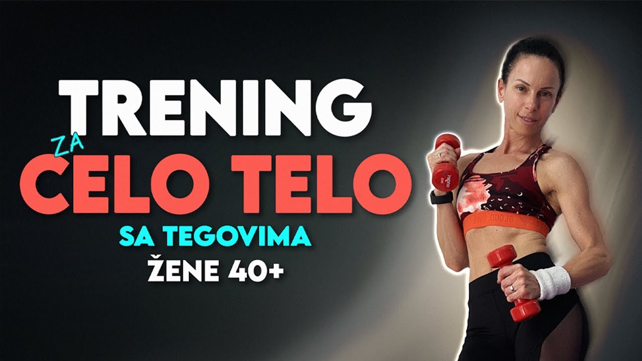 Kućni trening za CELO TELO sa tegovima &ndash; za žene 40+ (svi nivoi)