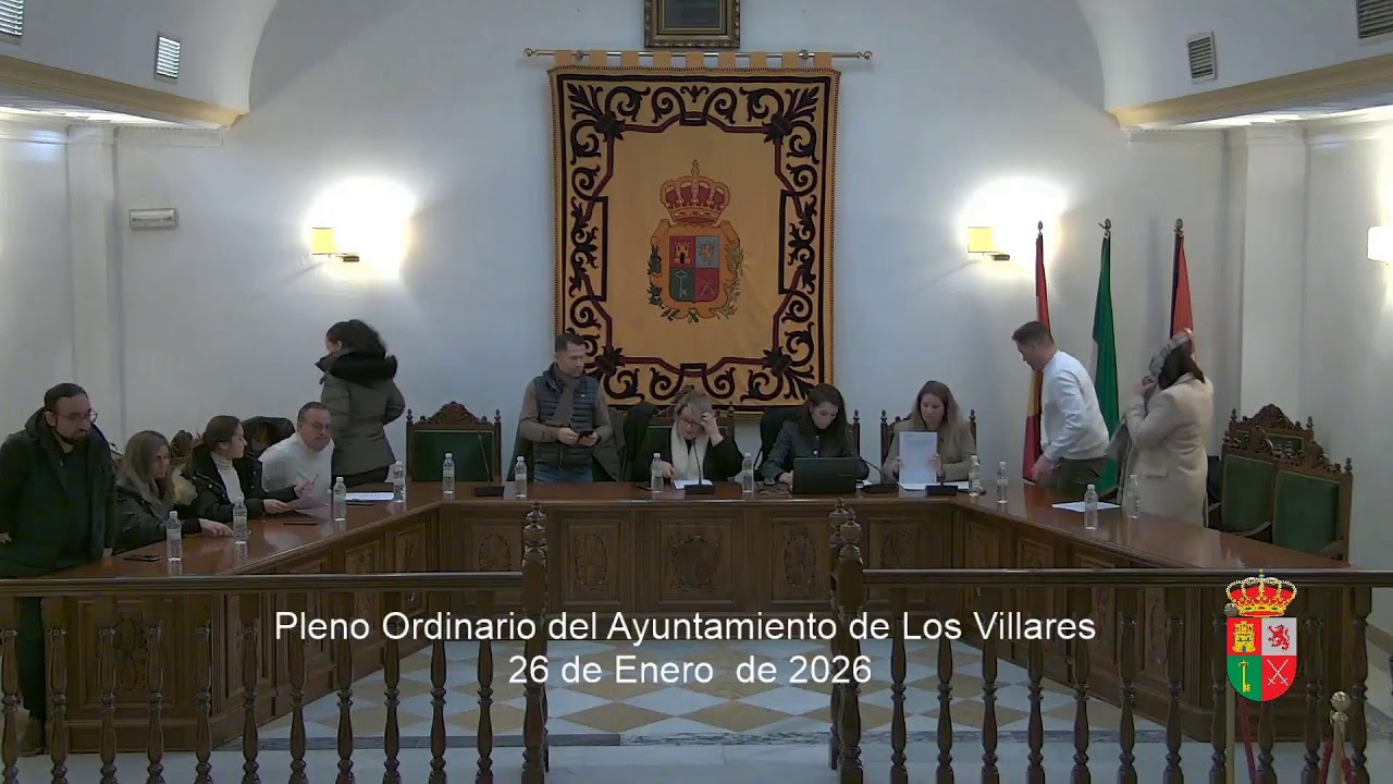 Pleno Ordinario de 26 de Enero de 2026 Ayuntamiento de Los Villares