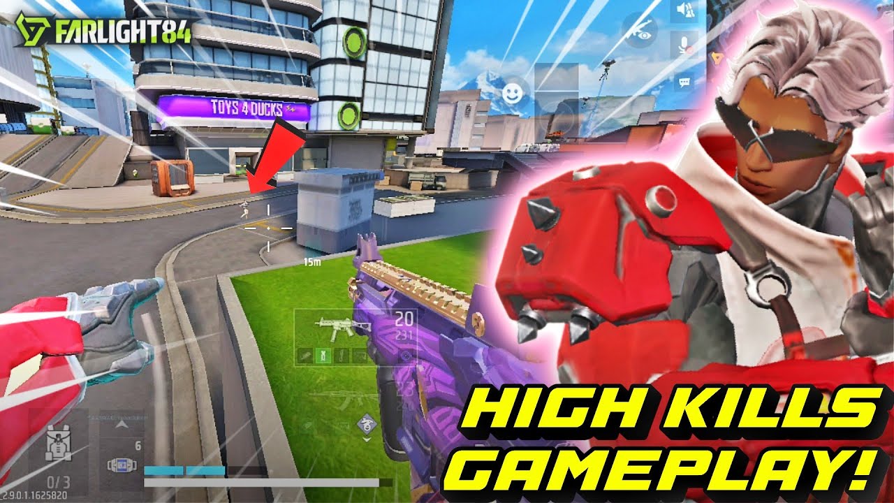 High Kills gameplay on farlight 84 | Watchman Gameplay | NON GYRO PLAYER | farlight 84