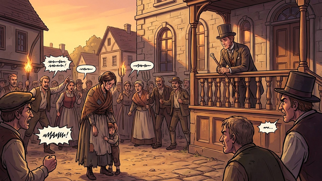 Todos Se Burlaban De La “Viuda Fea”… Hasta Que El Hombre Más Rico Del Pueblo Hizo ALGO INESPERADO