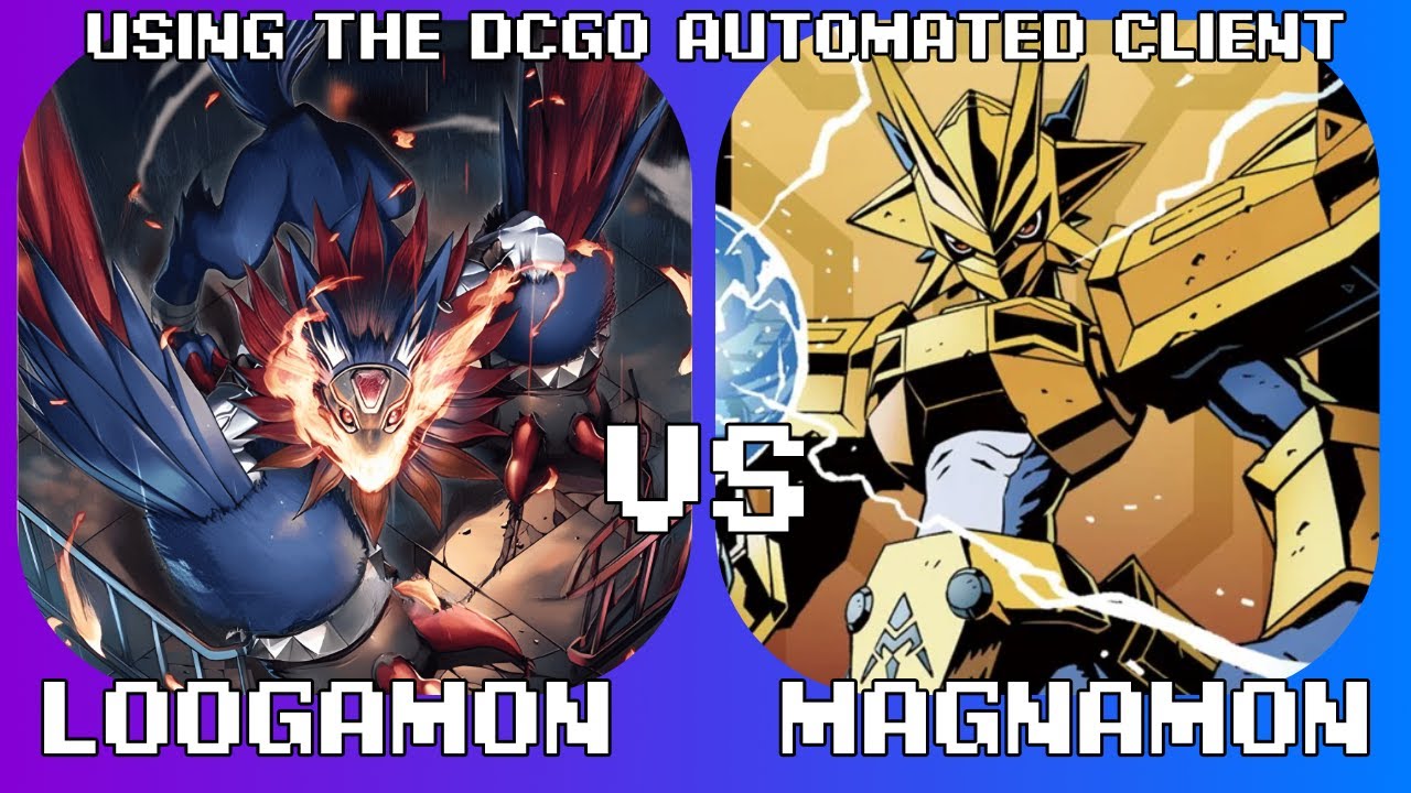BT15 Loogamon VS Magnamon simulator battle!