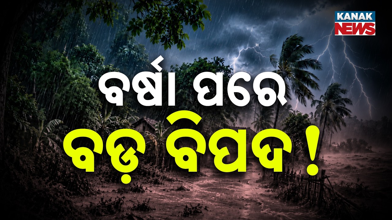 ବର୍ଷା ପରେ ବଡ଼ ବିପଦ ! Big Danger After Heavy Rain In Odisha! New Weather Threat Raises Fresh Concern