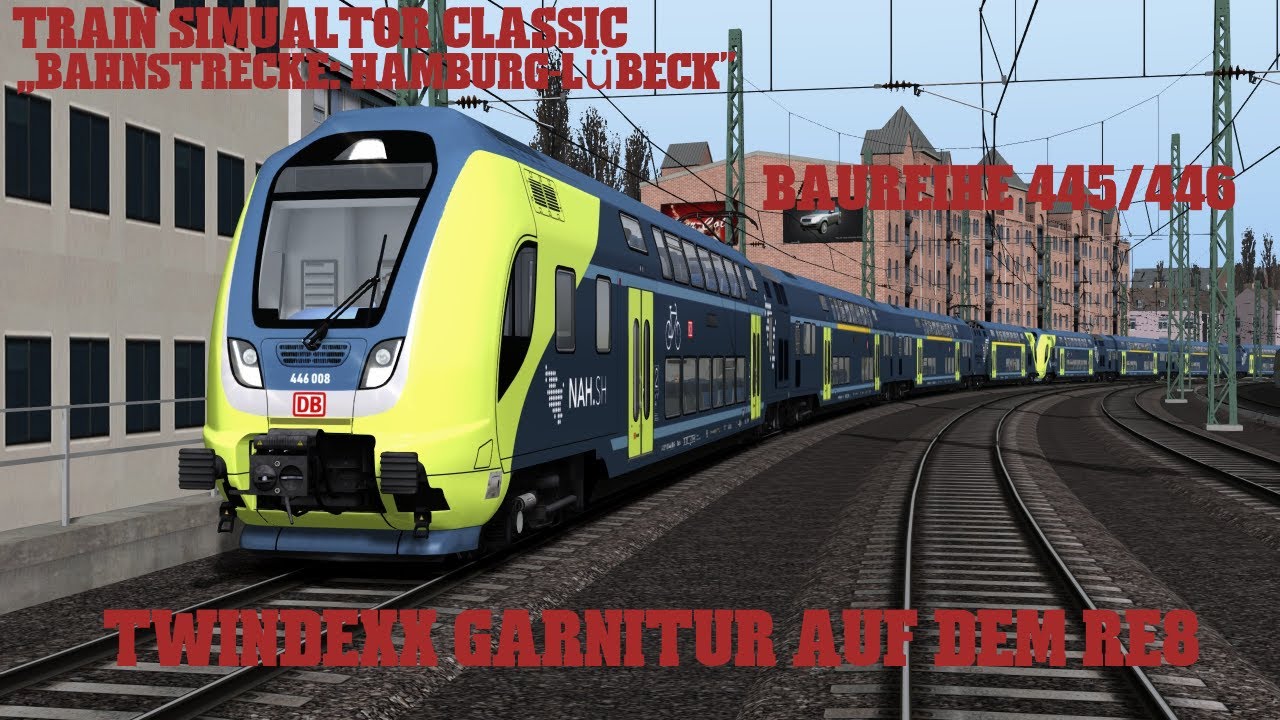 TSC 2024/ Hamburg-Lübeck/ Twindexx Garnitur auf dem RE8 (DB BR 445)/ Jenco/ PC/ DE