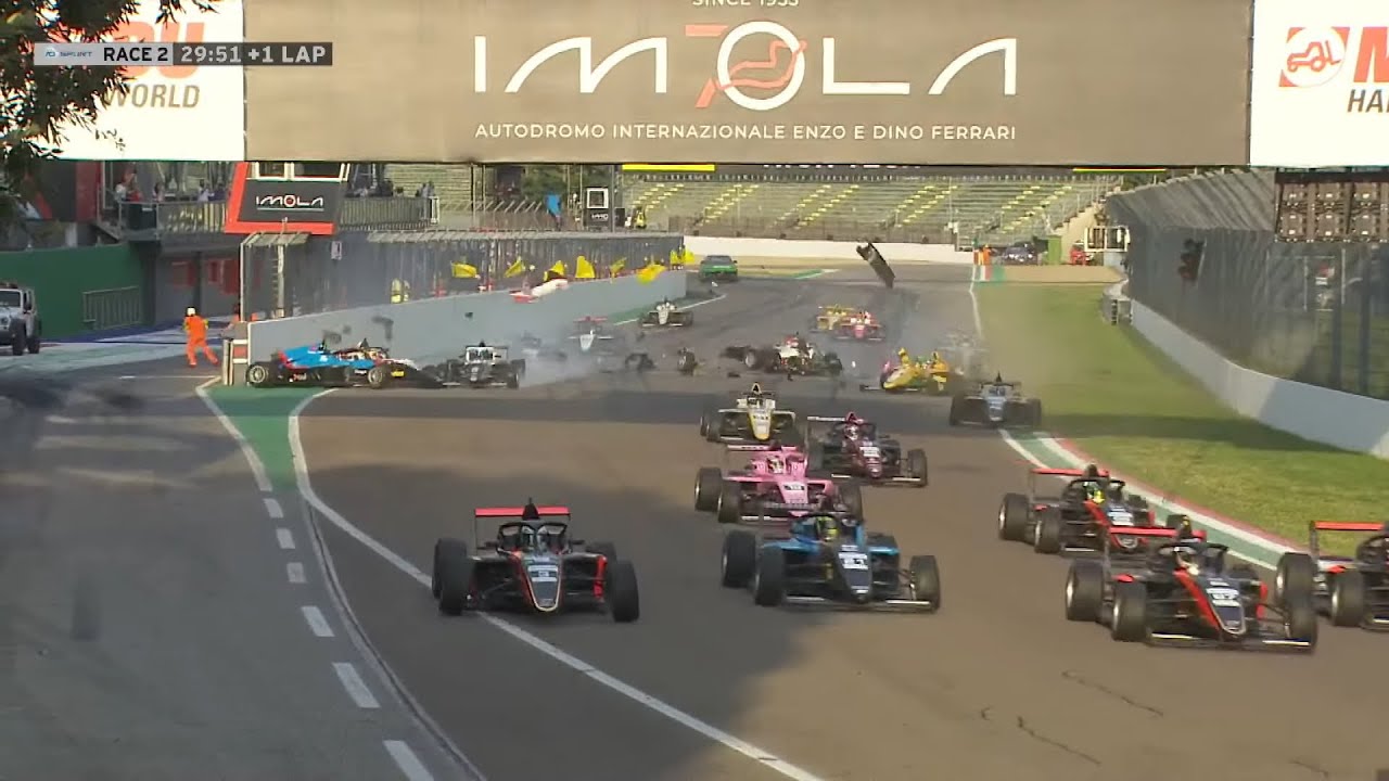 Huge accident in the Italian F4 Championship at Imola | 3.8.2025