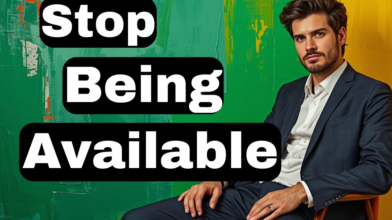 Stop Being Too Available ~ Conscious Unavailability#carlgustavjung #psychology