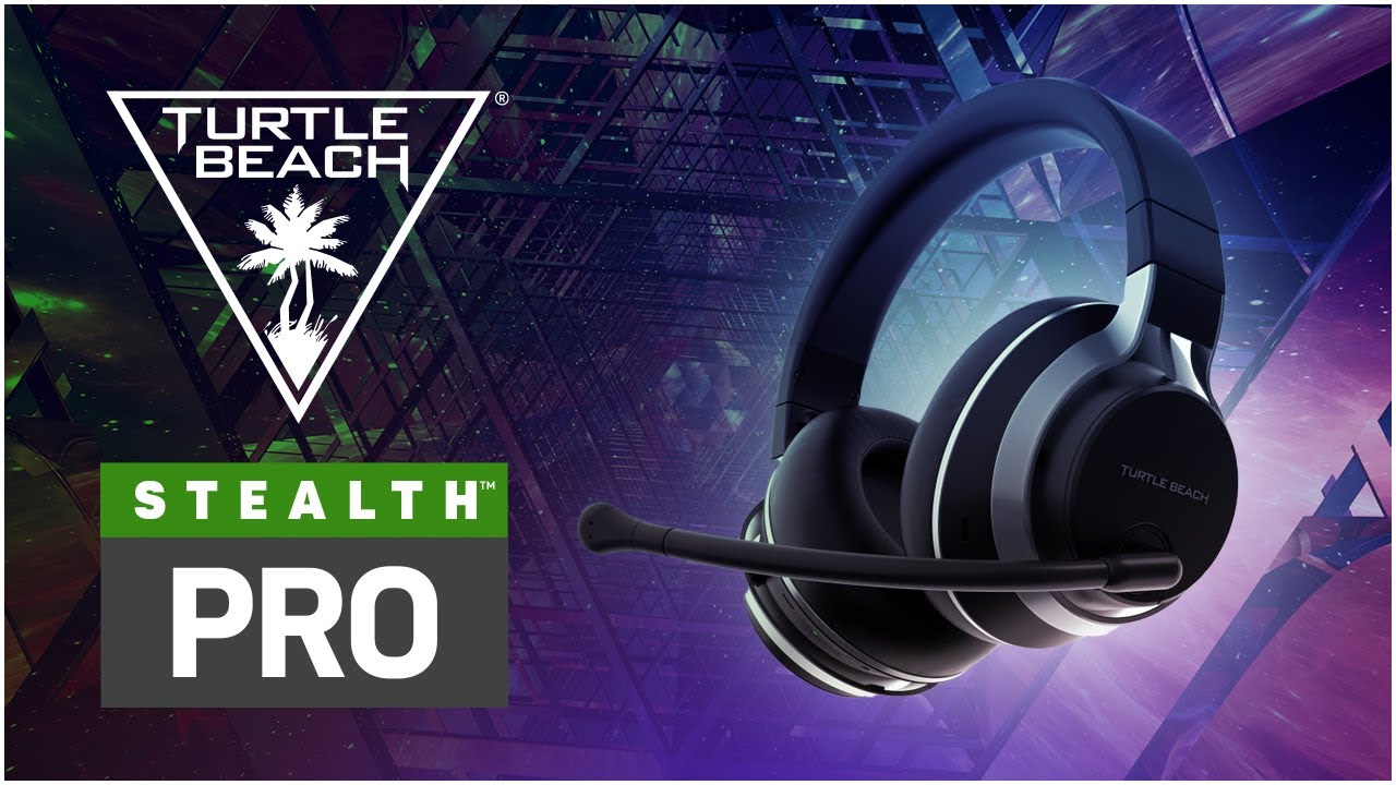 Turtle Beach Stealth Pro Multiplatform Wireless Noise-Cancelling Gaming Headset for Xbox