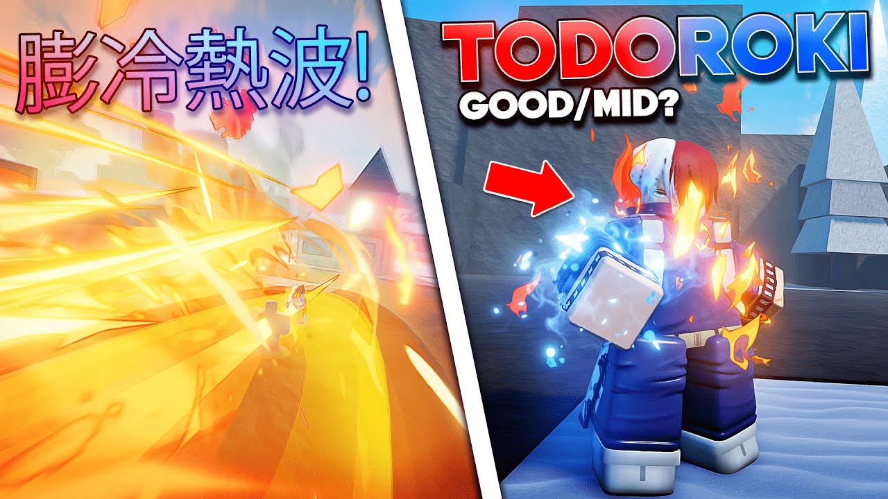 Rogue Piece | ШОТО ТОДОРОКИ! (Демонстрация и руководство) #roguepiece #roblox