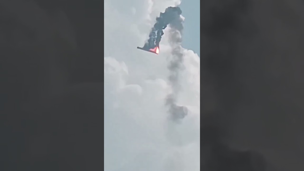 Chinese rocket EXPLODES after accidental launch