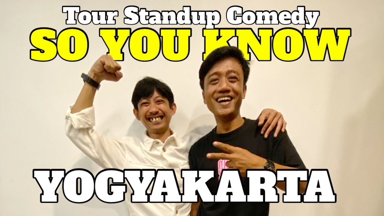 NONTON TOUR STANDUP COMEDY MAS YONO BAKRIE DI YOGYAKARTA