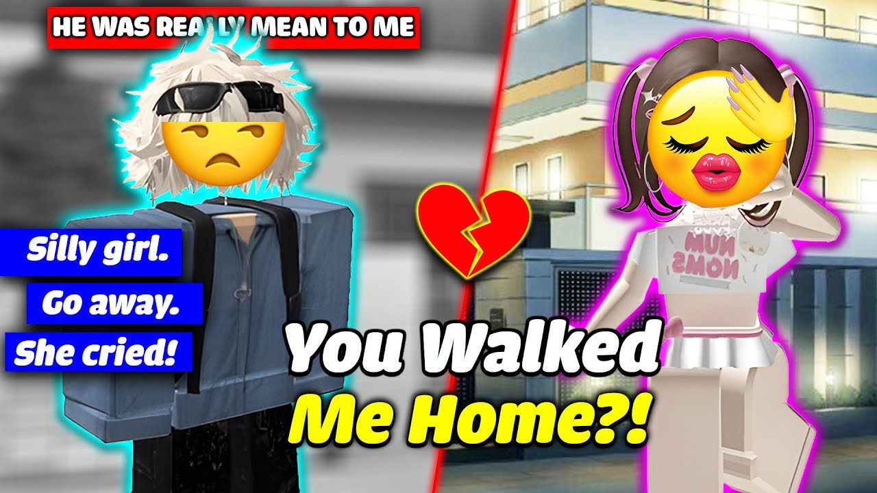💫 He Was Always Mean to Me... But He Walked Me Home 🏠 TTS Roblox Story