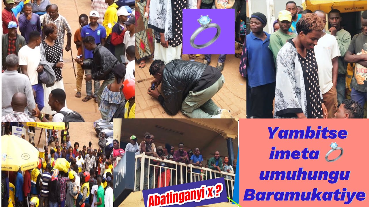 CHRIS PRANK: a propoje 💍umuhungu 🤣 baramukatiye 🤦‍♀️😭😭🥲abantu barahurura Nyabugogo 🤣 #prank