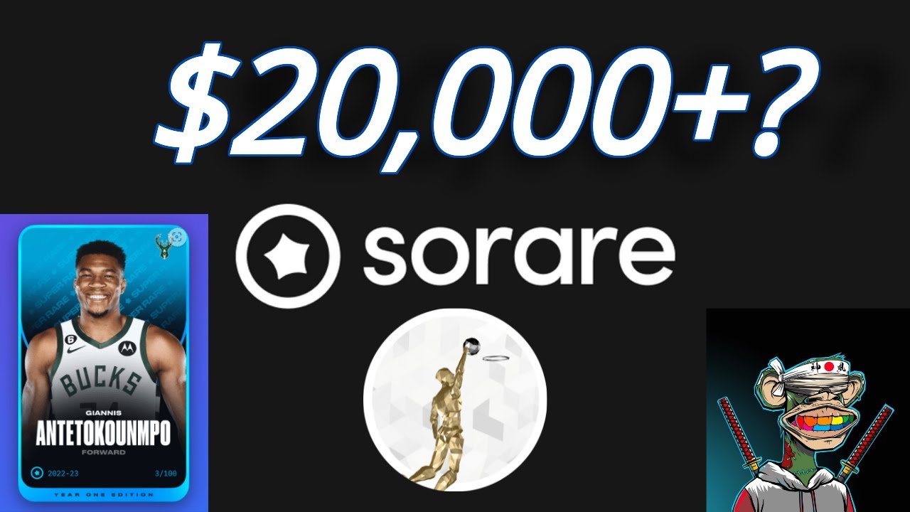 $20,000+ Giannis card purchase Sorare NBA