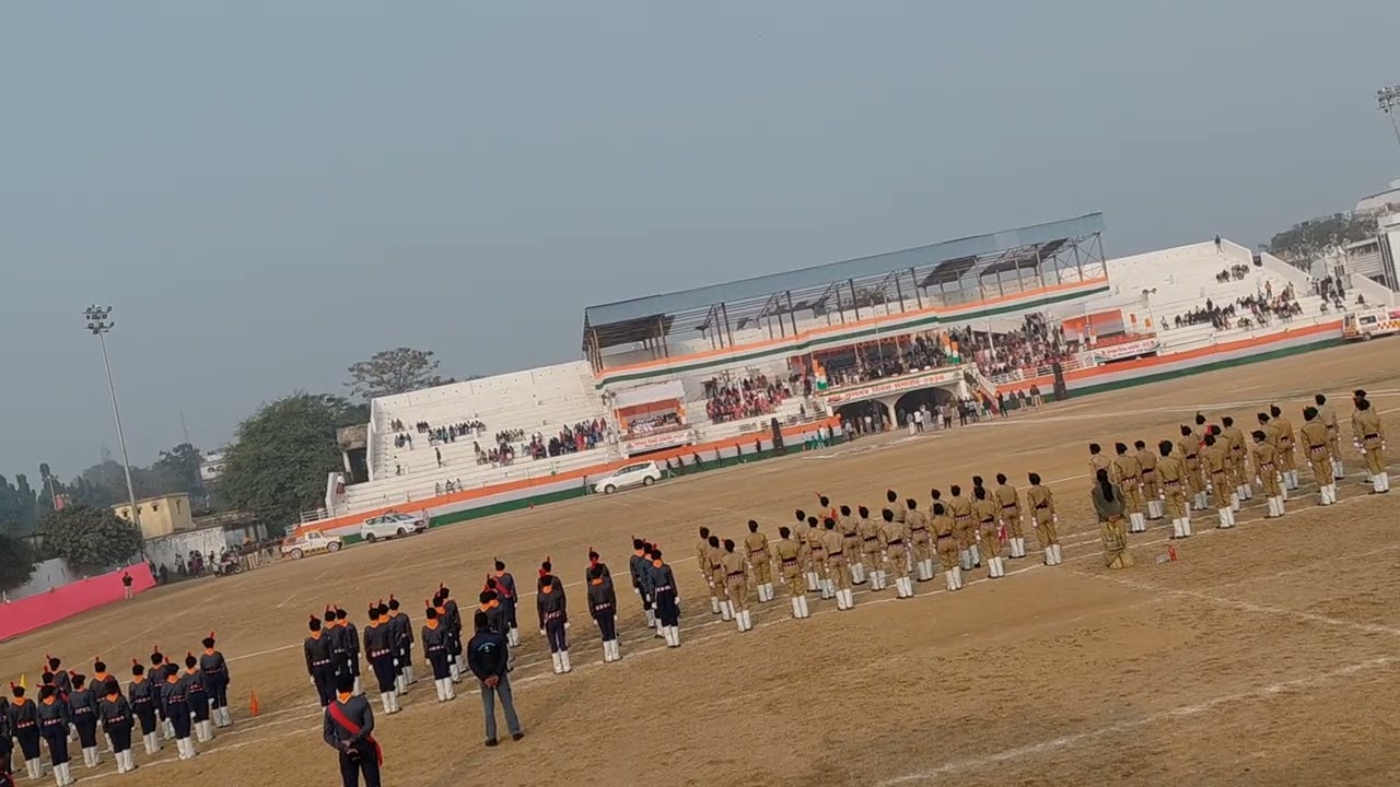 Hello guys, we live in Jamui and went to its stadium on January 26th. Please watch this and give 