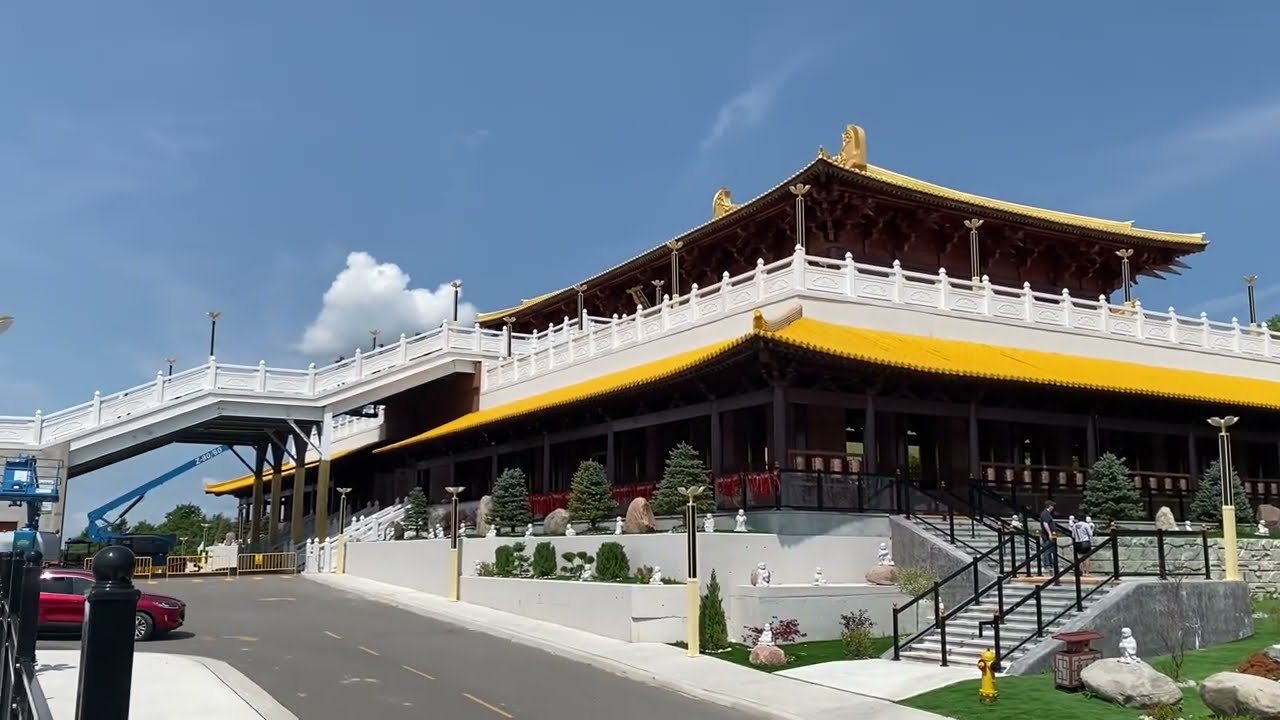 Wutai Shan Buddhist Garden near Peterborough, Ontario.