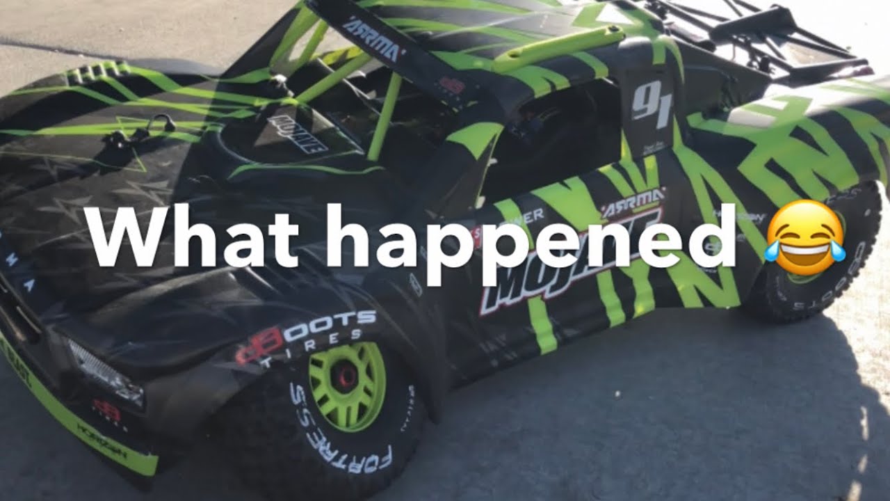 ARRMA MOJAVE CRASHES