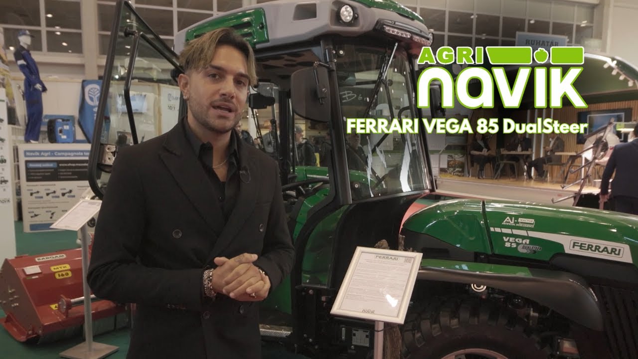FERRARI VEGA 85 DualSteer ültetvénytraktor bemutatása
