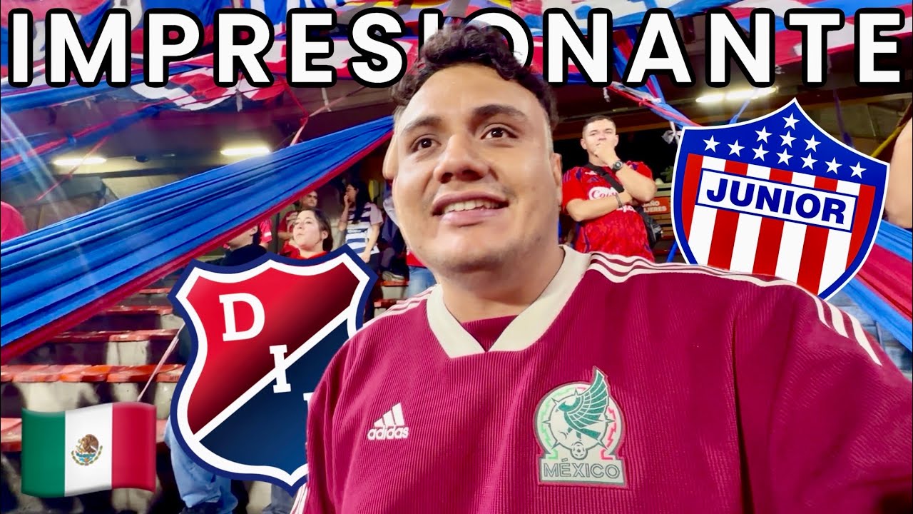 ¡MEXICANO INFILTRADO en FUTBOL COLOMBIANO! *4 VUELOS PERDIDOS y 20 HORAS deVIAJE* MEDELLÍN vs JUNIOR