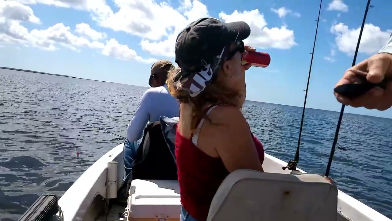 Trout Fishing in Steinhatchee,Fl and this happens