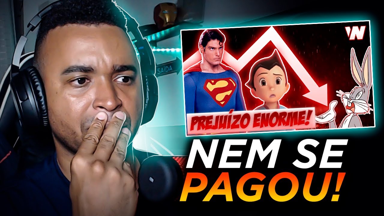 🟪 Filmes FRACASSADOS que FALIRAM os ESTÚDIOS! 📽 📉 - Vício Nerd  (Alexandre Reage)