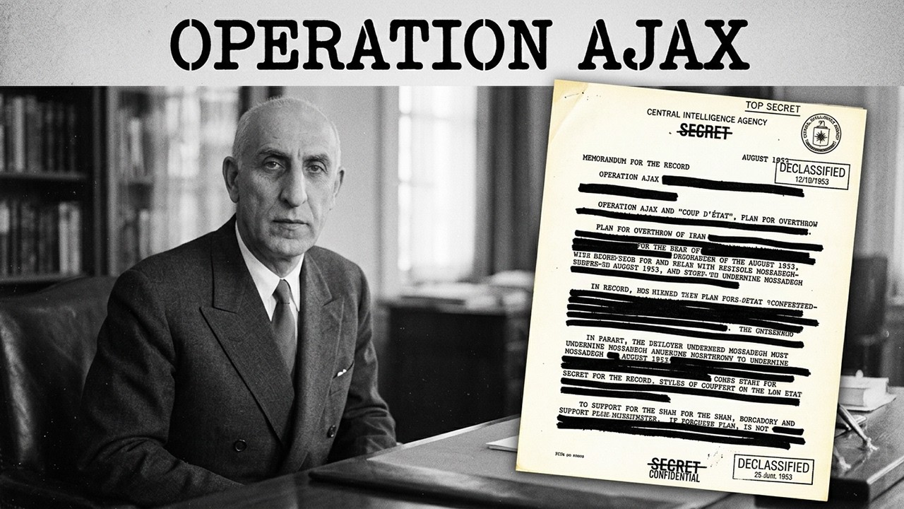 The 1953 Iran Coup: How BP and the CIA Overthrew a Democracy Over Oil