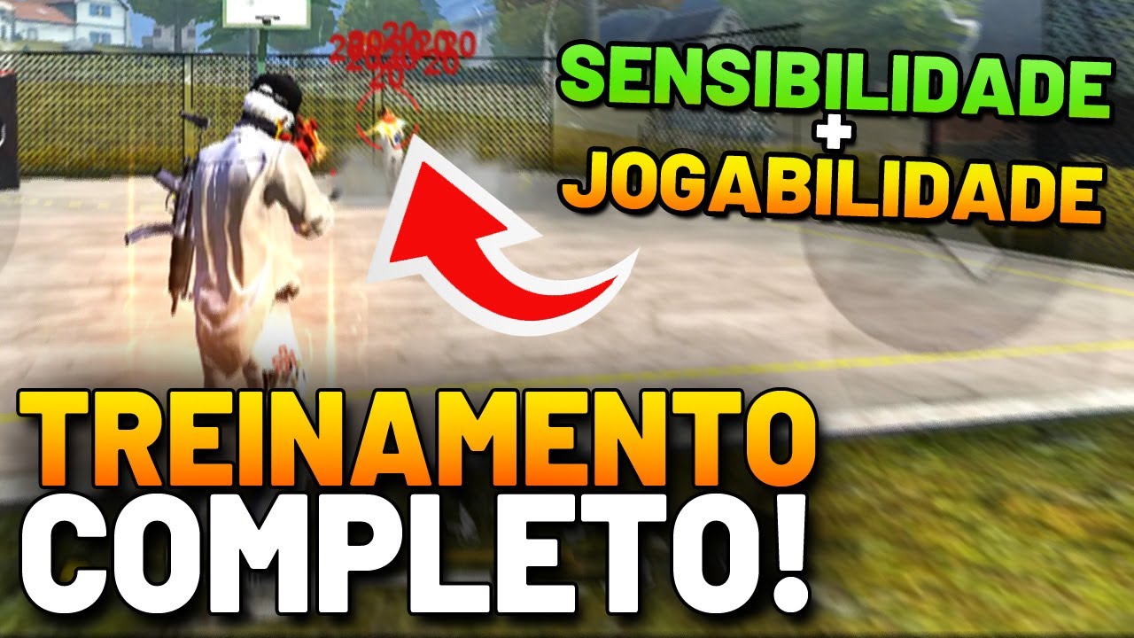 O TREINAMENTO MAIS EFICIENTE PARA MELHORAR A JOGABILIDADE E A SENSI NO FREE FIRE!! TREINO DIÁRIO