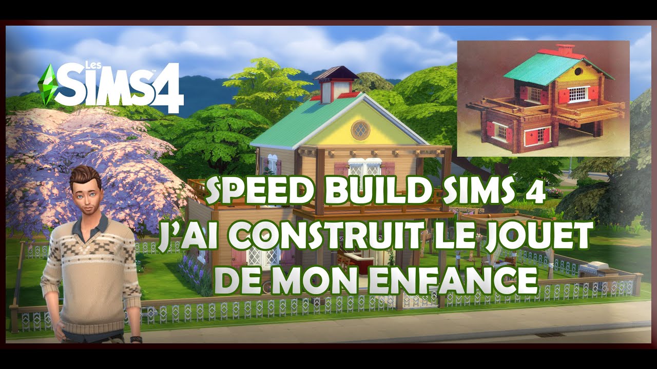 Construction du jouet de mon enfance | Speed Build Les Sims 4
