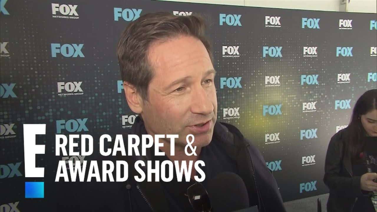 David Duchovny & Gillian Anderson on 