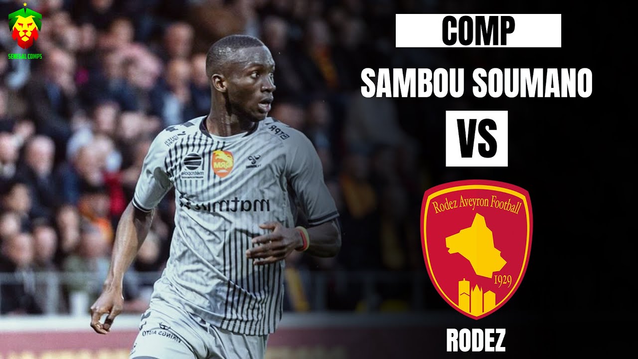 Sambou Soumano vs Rodez | 1 assist