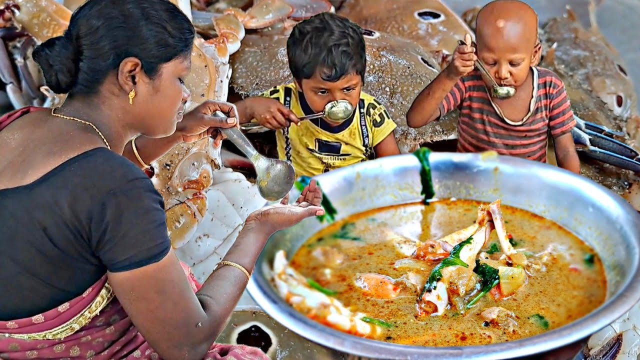 மழைக்கு இதமான உடலுக்கு ஆரோக்கியமான நண்டு சூப்