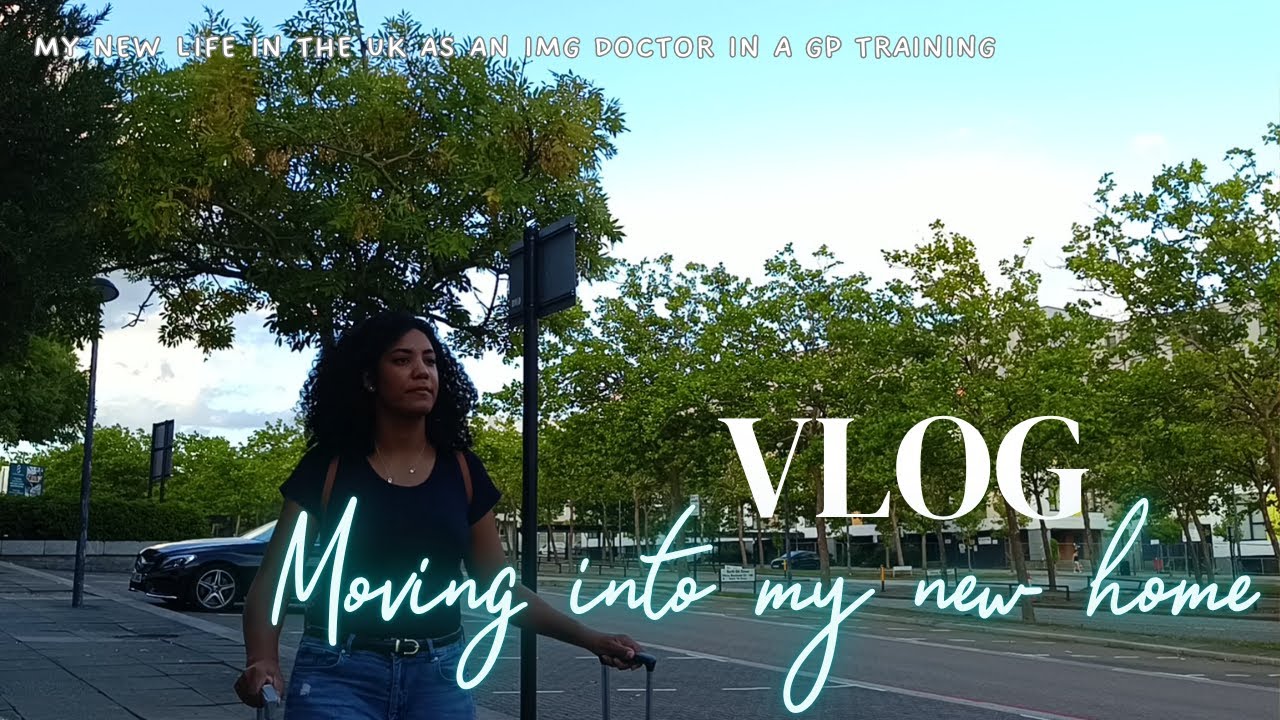 Starting a New Life in the UK: Moving Day Vlog