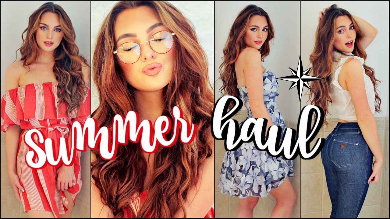 HUGE Spring/Summer TRY-ON Haul 2017 | Dresses, Crop Tops & Skirts!
