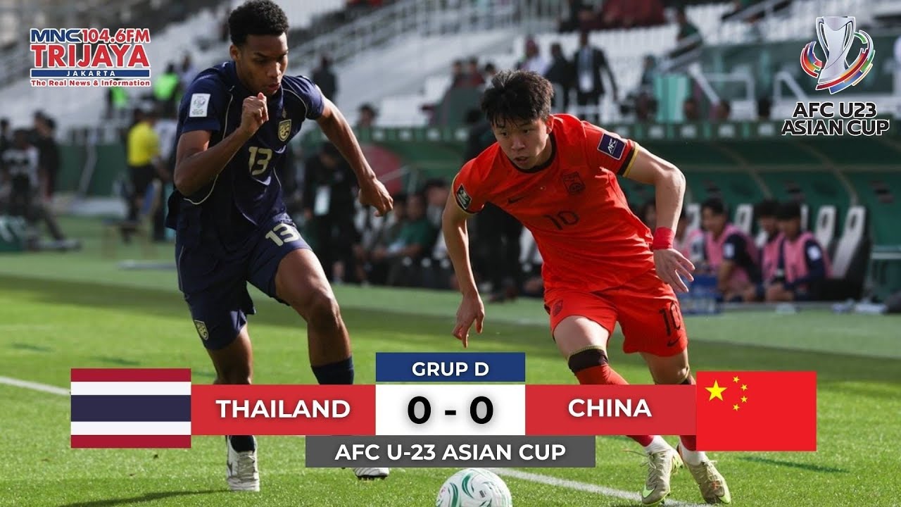 HIGHLIGHTS Thailand (0) vs (0) China I Piala Asia U-23 2026