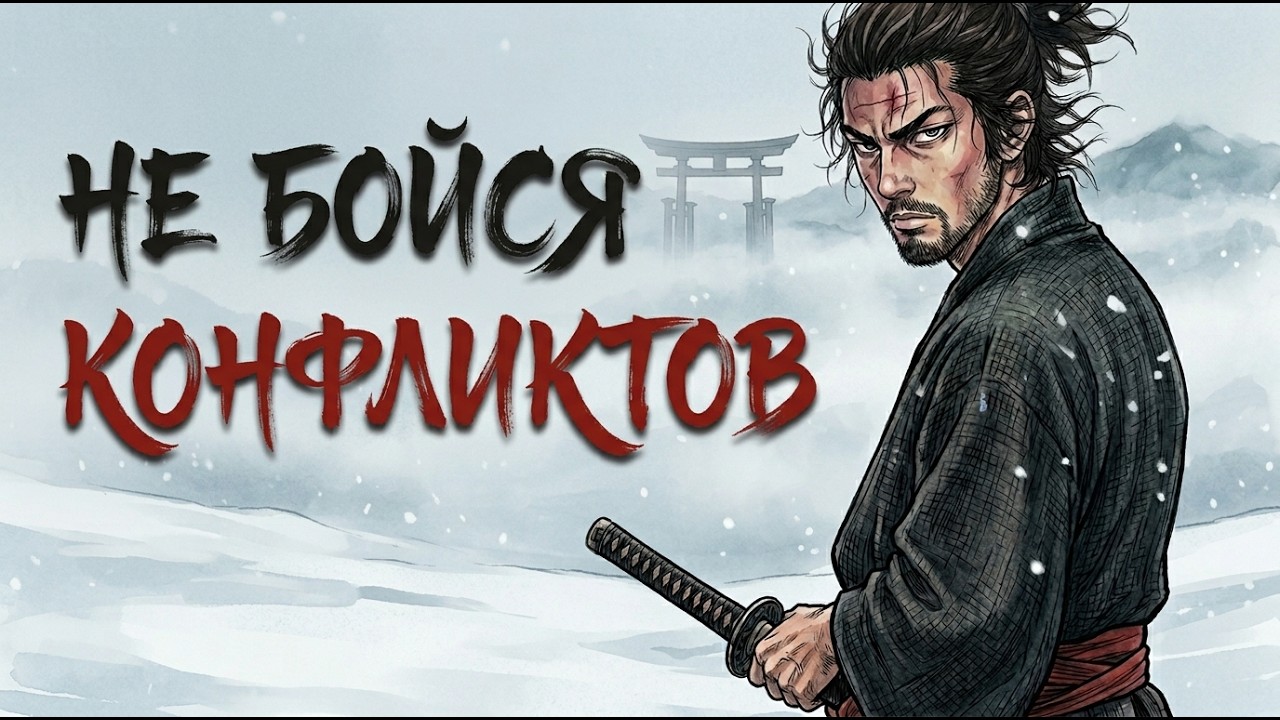 Как сохранять спокойствие в любом конфликте (Миямото Мусаси)
