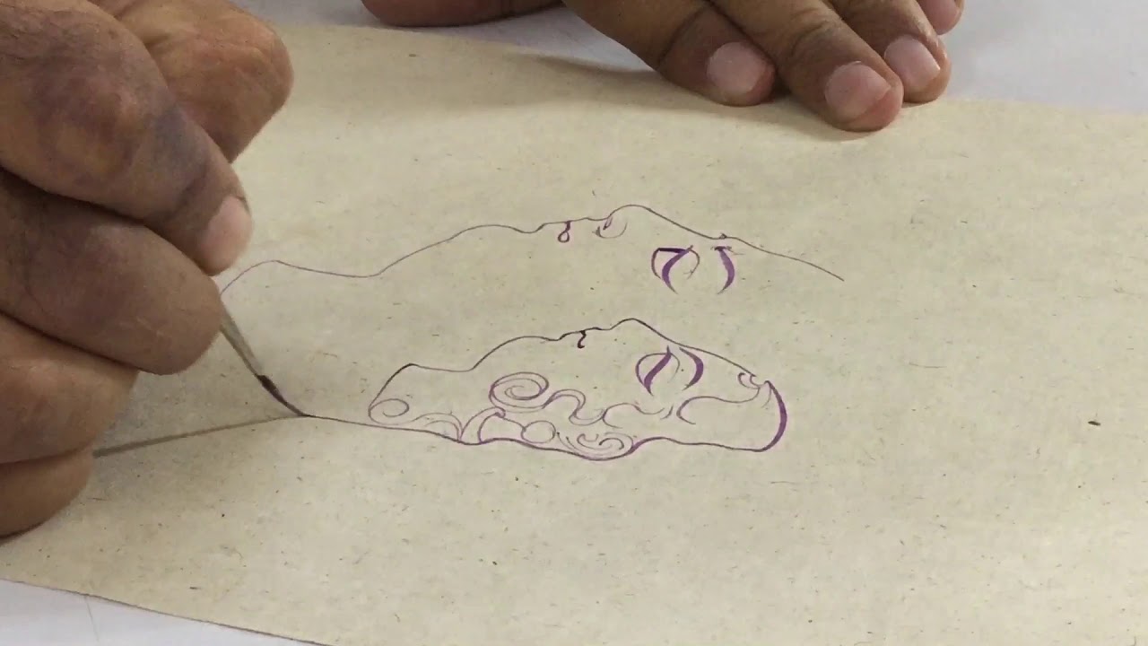 new chapter-1 LEARN THE SECRET OF "FINE LINE ART"  by RAMU RAMDEV