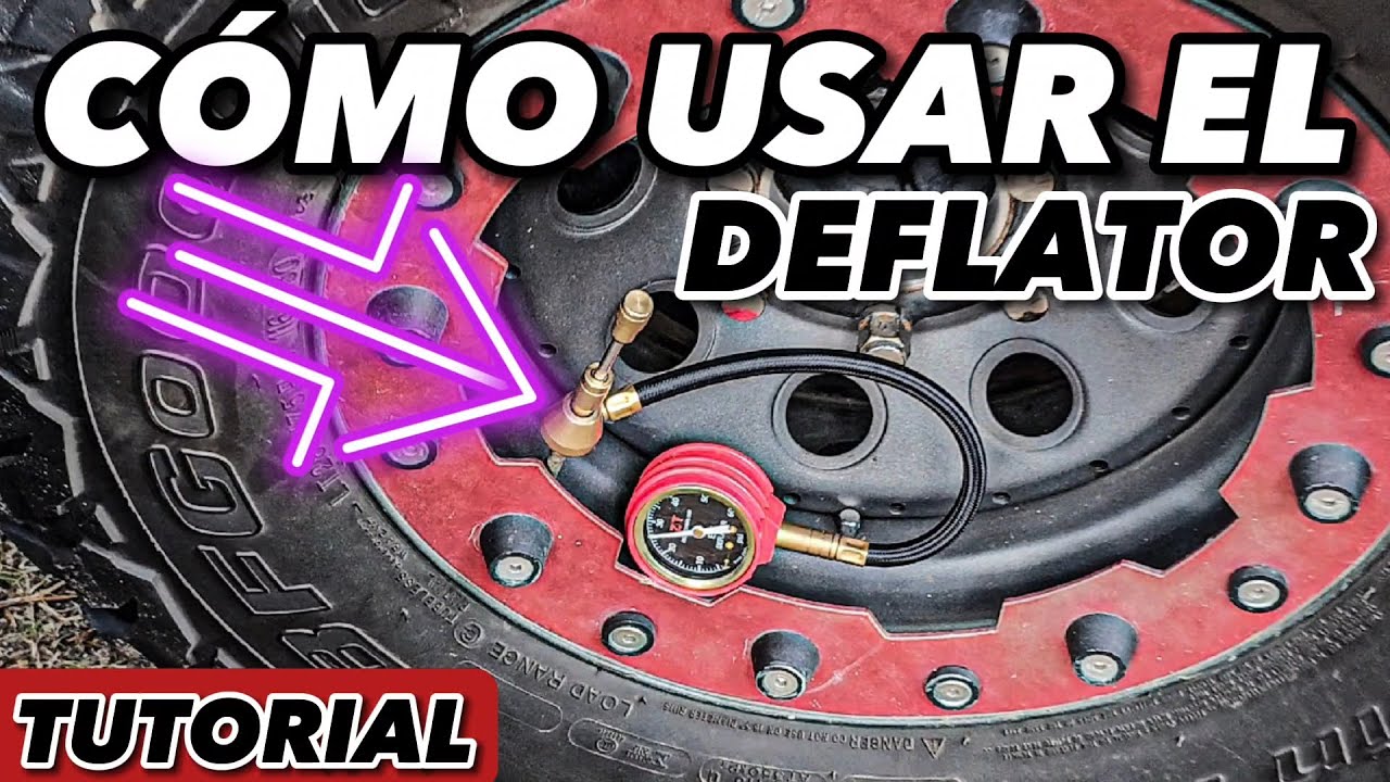 🤔 Cómo Usar El DEFLATOR Para Desinflado Rápido⁉ TUTORIAL + BONUS TIPS #GTGripTires #ExperienciaGT4x4