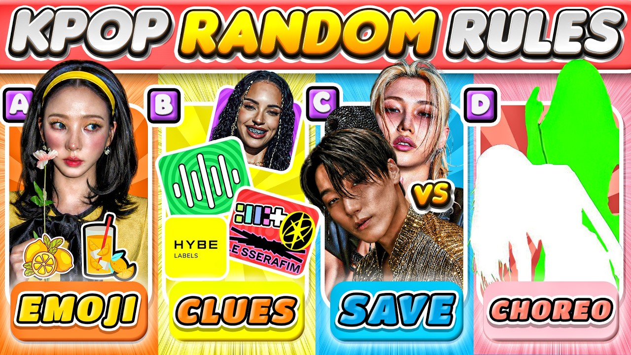 KPOP RANDOM QUIZ 🎲🎮 : GUESS, SAVE, RANK ,NAME & MORE GAMES🪄🎰 | kpop music quiz 2026