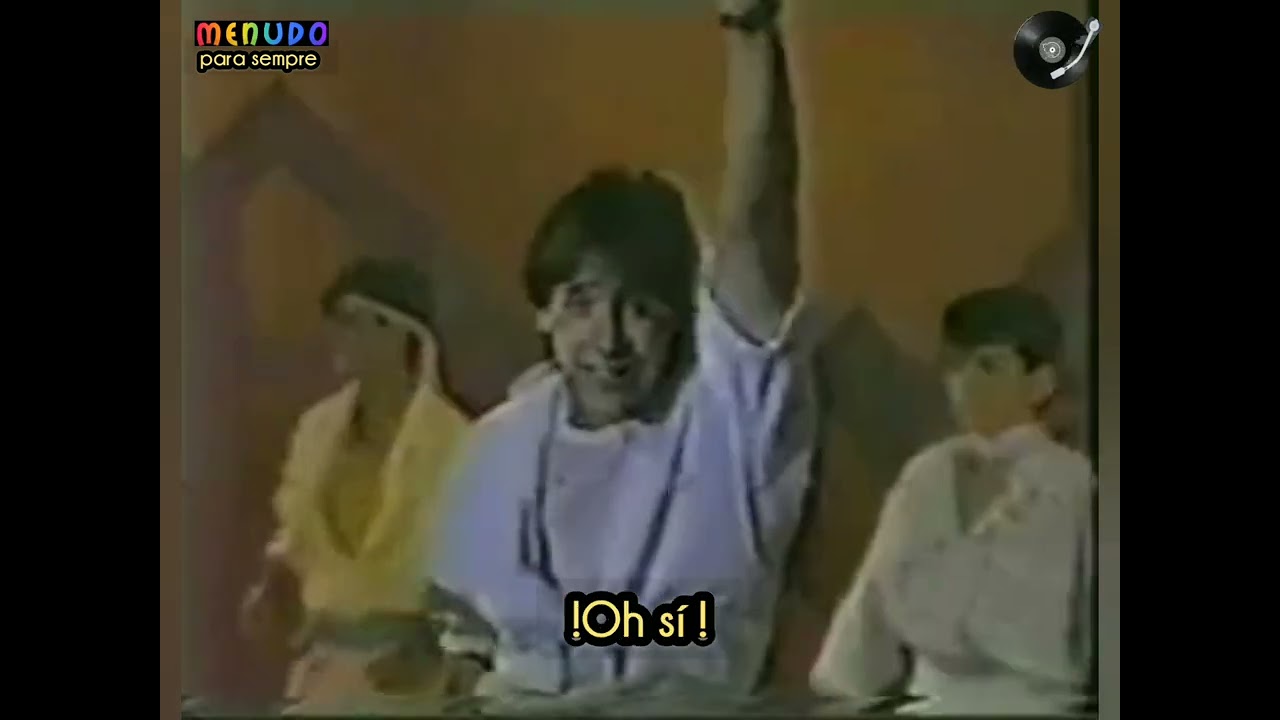 Menudo - No hay reflexión - 1985 em Menudo mania.