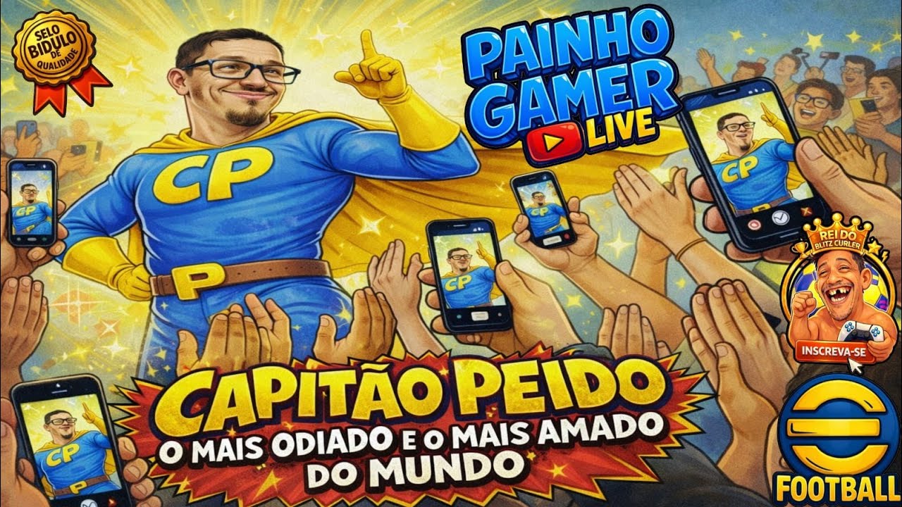 Efootball 2026 AO VIVO/ VAMOS DE TARDEZINHA MARAVILHOSA DE JOGATINA E SOFRÊNCIA