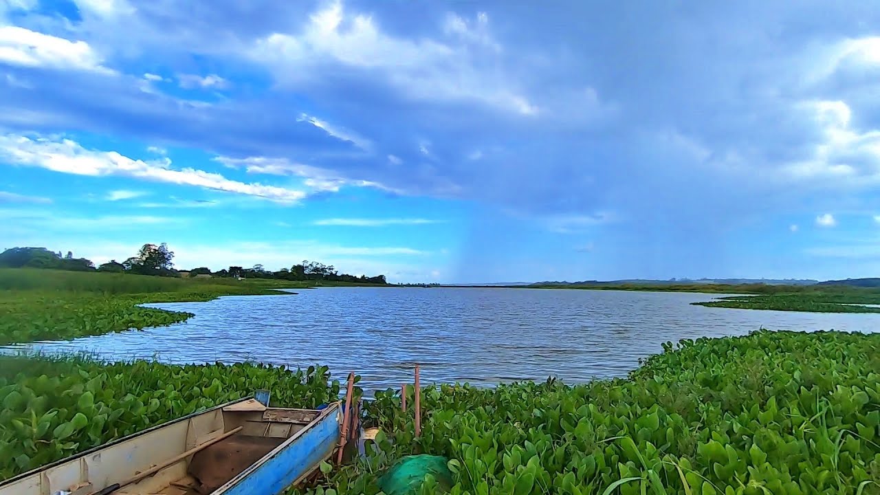 OLHA O TANTO DE &Aacute;GUA | RIO CHEIO E VAZIO?